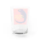 Geckoのアカメカブトトカゲ Water Glass :back