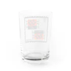 カレ　ミニョン　carre mignonのcoccinelle Water Glass :back