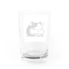 Seiji-Mのふわふわで可愛いハムスター Water Glass :back