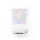 女将ちゃんねるの食いしん坊の化身まんぷくん Water Glass :back