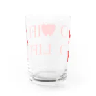 Keito Art StudioのNO WIFE, NO LIFE Water Glass :back