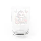 正龍のCute3龍我ryuga Water Glass :back