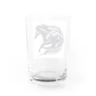 Seiji-Mの究極の美しさと威厳を纏ったサラブレッド Water Glass :back