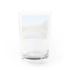 Rami's SouvenirsのROCKY MOUNTAIN - dark logo Water Glass :back