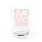 癒しと瞑想リセット開運法の愛染明王真言開運グッズ Water Glass :back