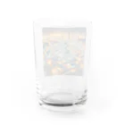 hamanakoの工場夜景の光 Water Glass :back