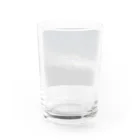 シャホルの曇りのち晴れ Water Glass :back