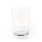 umemoのショップのラサのカフェオレ Water Glass :back