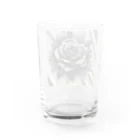 和柄屋の黒薔薇シリーズ Water Glass :back