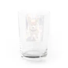 konoha_0326のしば犬くん Water Glass :back