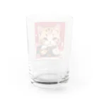 syun78のお店のカメラが好きな猫 Water Glass :back