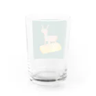 け゚の鏖鹿 Water Glass :back