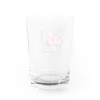 ぴりたぁのグッズ販売場のとてもかわいい猫 Water Glass :back