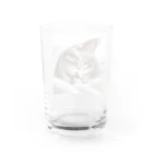 kangekiのお昼寝にゃんこNo.4 Water Glass :back