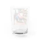 MTHの顧客との交渉をするミニブタ Water Glass :back