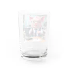 MTHの社内のトラブルシューティングをするミニブタ Water Glass :back