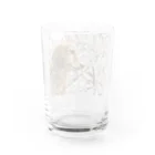 でぶっくすふんとの花見を満喫するちょちょさん Water Glass :back