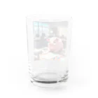 MTHの社内のたすくのすけじゅーりんぐをうみにぶた行 Water Glass :back