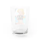 adultistのブロンドビキニセクシーアニメガール Water Glass :back