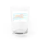 PAW WOW MEOWの「公園にライオンがいます」 Water Glass :back