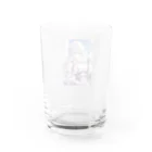 巫女スタぐらむの日本刀をもった美少女 Water Glass :back