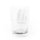utatane_akiraのネズミぽんぽん Water Glass :back