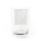 ganeshaのドラゴンフライダンス・ステンドグラス Water Glass :back