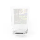 ganeshaのヨーロッパの田舎のステンドグラス Water Glass :back