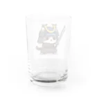 にゃんラボの武士にゃんこ Water Glass :back