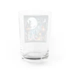 JAMnano1837の猫と妖精の暮らす世界 Water Glass :back