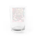 ayame_0923のポーカーをする猫は、いつも冷静な表情を崩さない。 グラス反対面