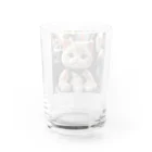 asnaynの車でお出かけネコちゃん Water Glass :back