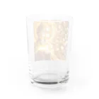 癒しと瞑想リセット開運法の弁財天真言金運グッズ3 Water Glass :back