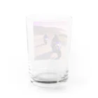 the blue seasonの紫陽花の道を駆ける Water Glass :back