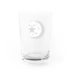 hanahanabiの月 Water Glass :back