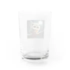 2024billionのねこふくろう Water Glass :back