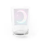 moonlightcatのグラデーションネオンカラームーン グラス反対面