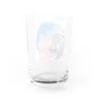 のんきな木の海の中のお姫様 Water Glass :back
