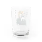 mattyannsanの仕事　犬 Water Glass :back