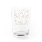 猫LOVE items Noahの猫LOVE items 鯖虎　雉虎 Water Glass :back