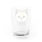 オガワユミエの02スナネコ（キャラ） Water Glass :back