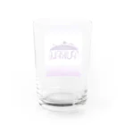 ねこにんじゃショップの紫の世界 Water Glass :back