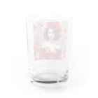 nr8のバラ女 Water Glass :back