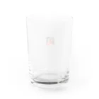 PatriQのホットケーキべすと Water Glass :back