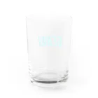 下戸同盟の下戸同盟「GEKO！」ライトブルー Water Glass :back