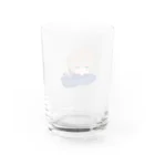 ほほんのみんなのそばにるきさん Water Glass :back