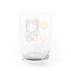 ichi_cocoのスペースキティ Water Glass :back