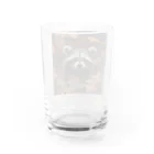 Raccoon Cool PlanetのRaccoon Cool Planet Water Glass :back