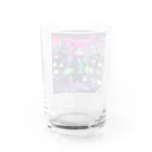 AI妖怪大図鑑のネオン妖怪　エモナ Water Glass :back