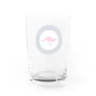 puikkoの国籍マーク　オーストラリア Water Glass :back